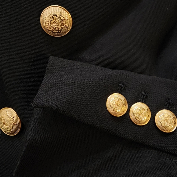 Zara double breasted gold button blazer - Picture 7 of 8